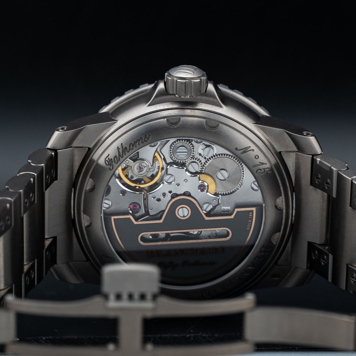 Blancpain 5010 12B30 98S Fifty Fathoms Automatic 42mm Black Dial