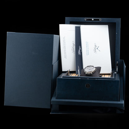 Breguet Marine 5517TI/G2/5ZU Grey Dial On Rubber Strap