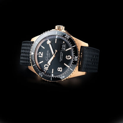 Glashütte Original 1-36-13-03-90-33 SeaQ Panorama Date Red Gold
