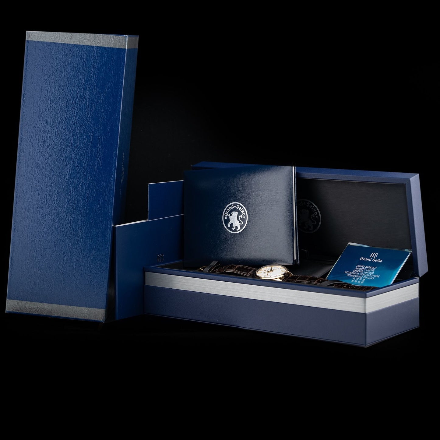 Grand Seiko Elegance SBGK006 White Dial Yellow Gold Case