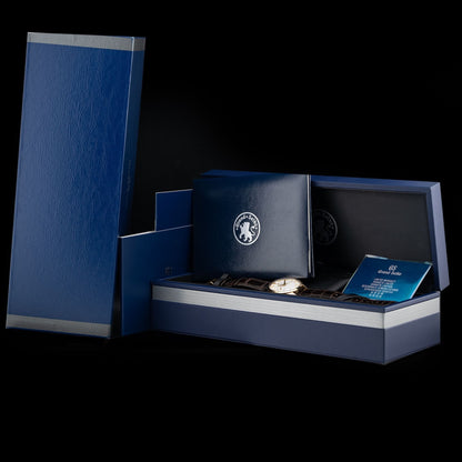 Grand Seiko Elegance SBGK006 White Dial Yellow Gold Case