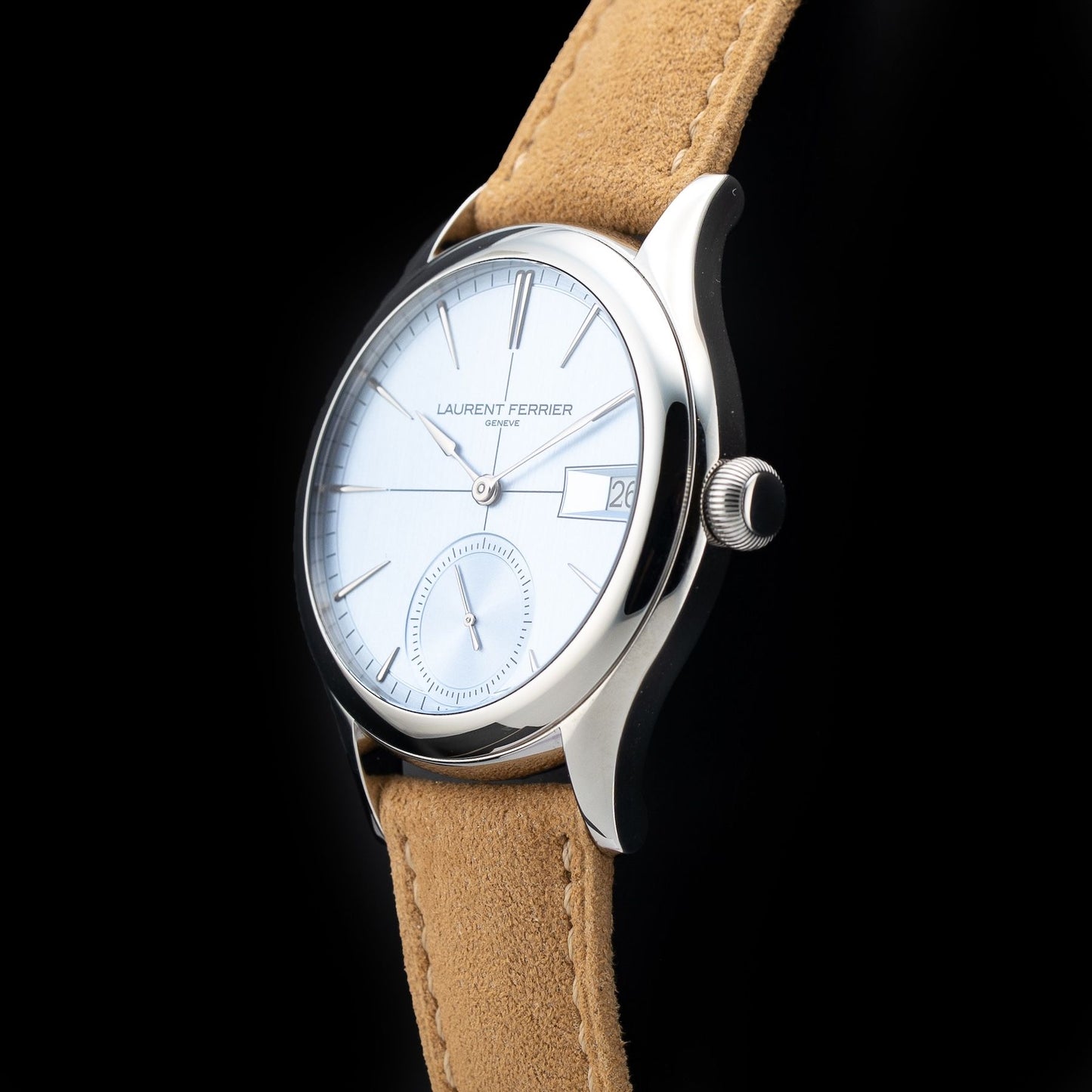 Laurent Ferrier LCF046.AC.CG1.1 Classic Auto 40mm Ice Blue Sunburst Dial