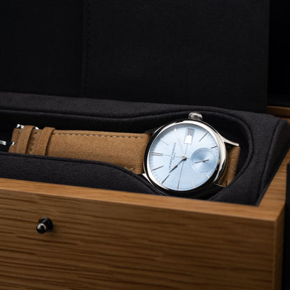 Laurent Ferrier LCF046.AC.CG1.1 Classic Auto 40mm Ice Blue Sunburst Dial