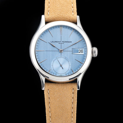 Laurent Ferrier LCF046.AC.CG1.1 Classic Auto 40mm Ice Blue Sunburst Dial