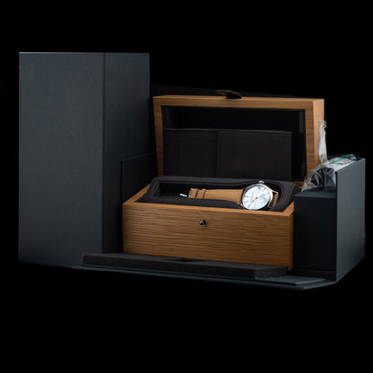 Laurent Ferrier LCF046.AC.CG1.1 Classic Auto 40mm Ice Blue Sunburst Dial