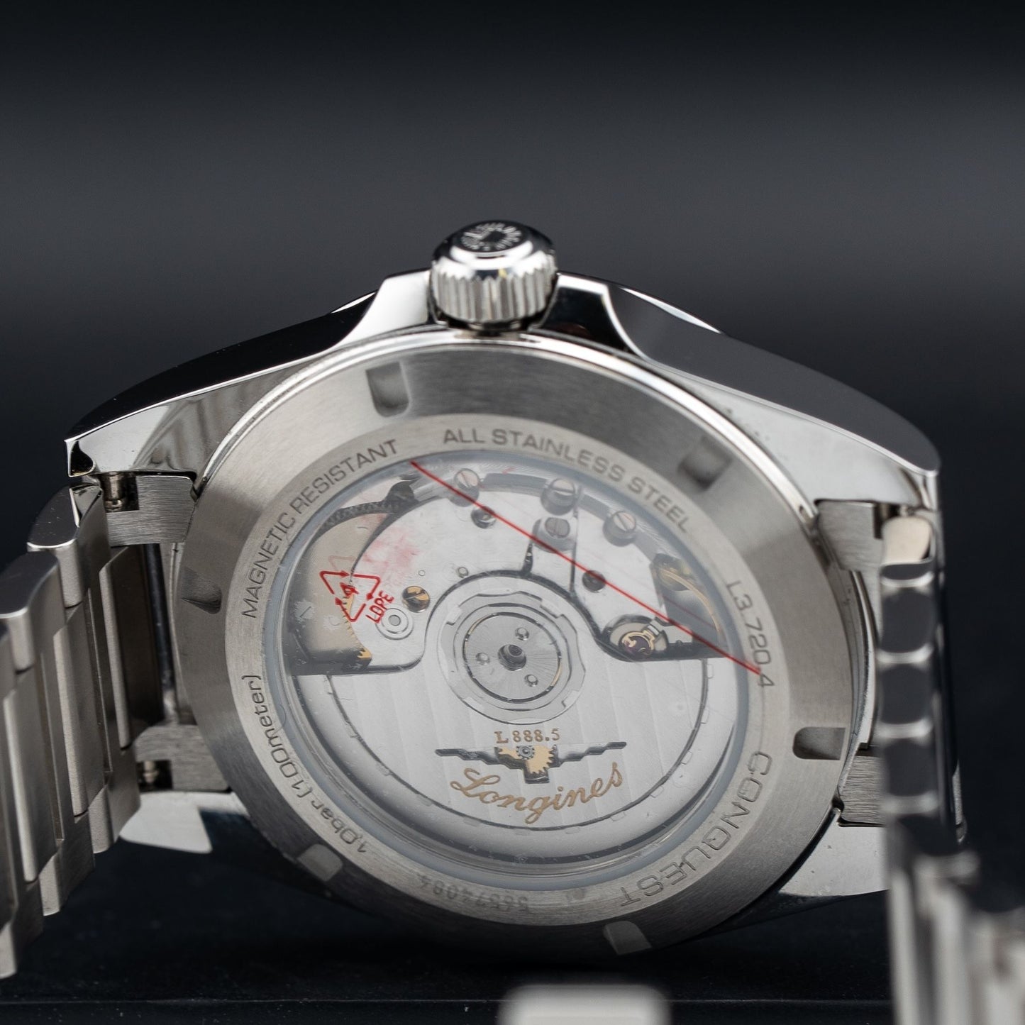 Longines L3.720.4.92.6 Conquest Sunray Blue on Bracelet