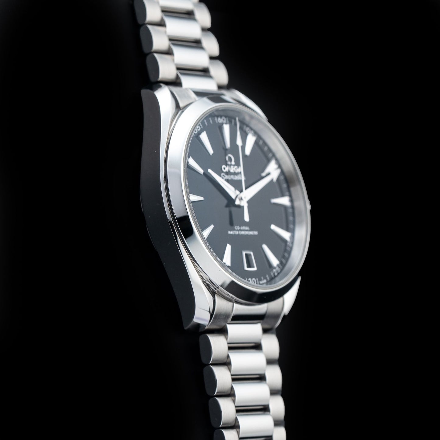Omega 220.10.41.21.01.002 Seamaster Aqua Terra 150M 41mm Black Steel on Bracelet