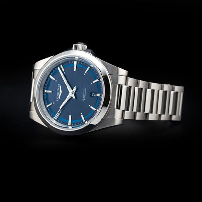 Longines L3.720.4.92.6 Conquest Sunray Blue on Bracelet