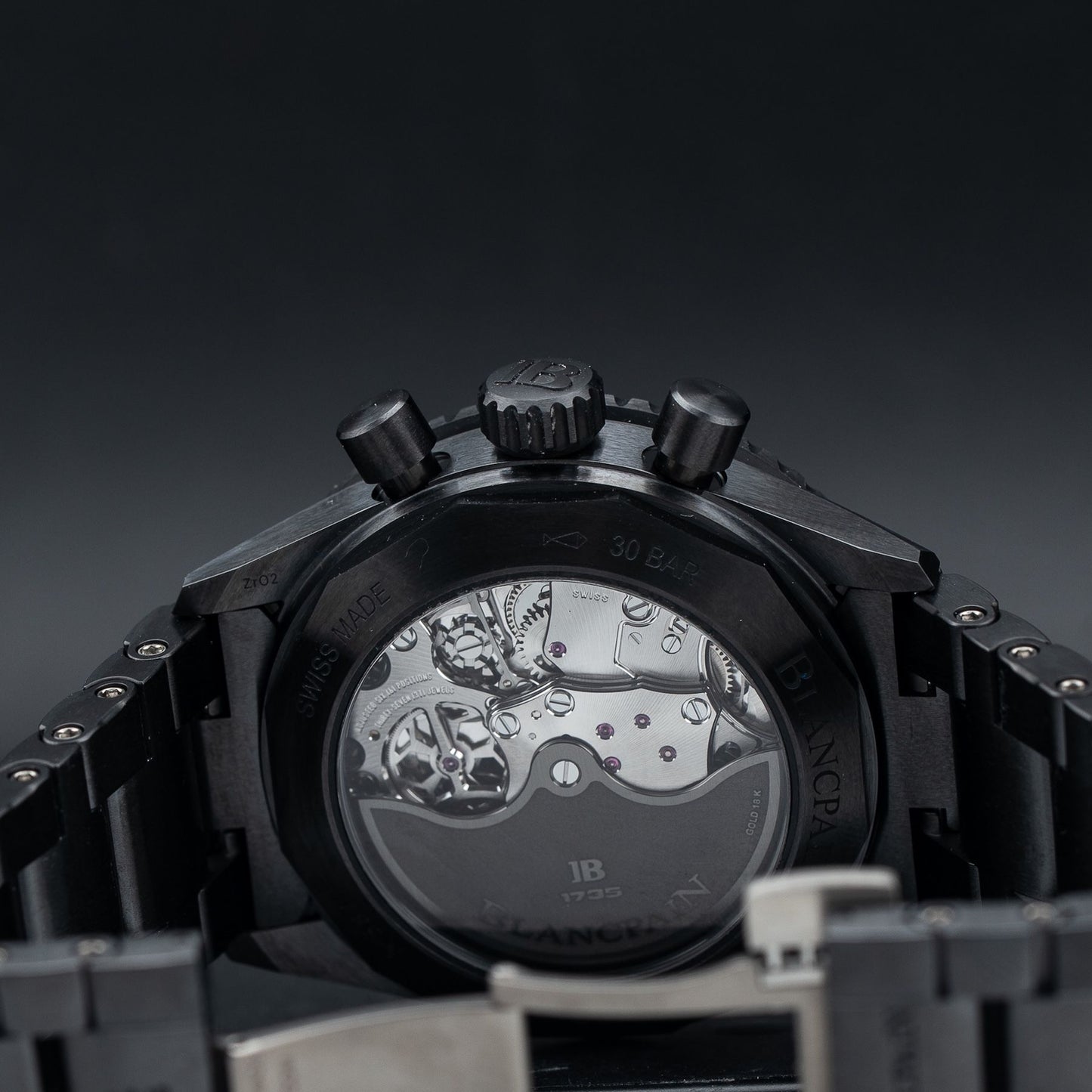 Blancpain 5200 0153 01S Fifty Fathoms Bathyscaphe Chronograph Flyback Green Dial