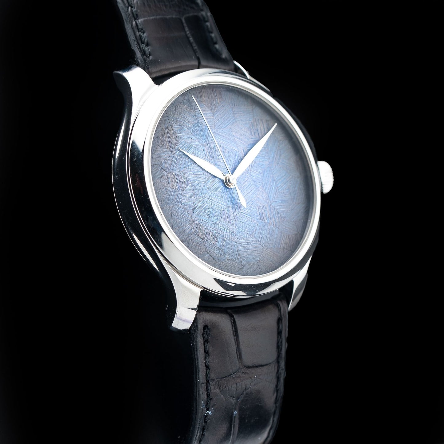 H. Moser & Cie. 1200-1220 Endeavour Centre Seconds Blue Mosaic Dial