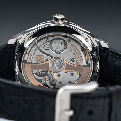 H. Moser & Cie. 1200-1220 Endeavour Centre Seconds Blue Mosaic Dial