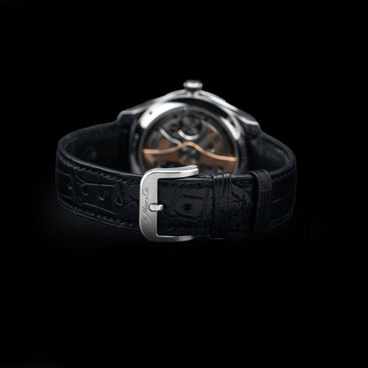 H. Moser & Cie. 1200-1220 Endeavour Centre Seconds Blue Mosaic Dial