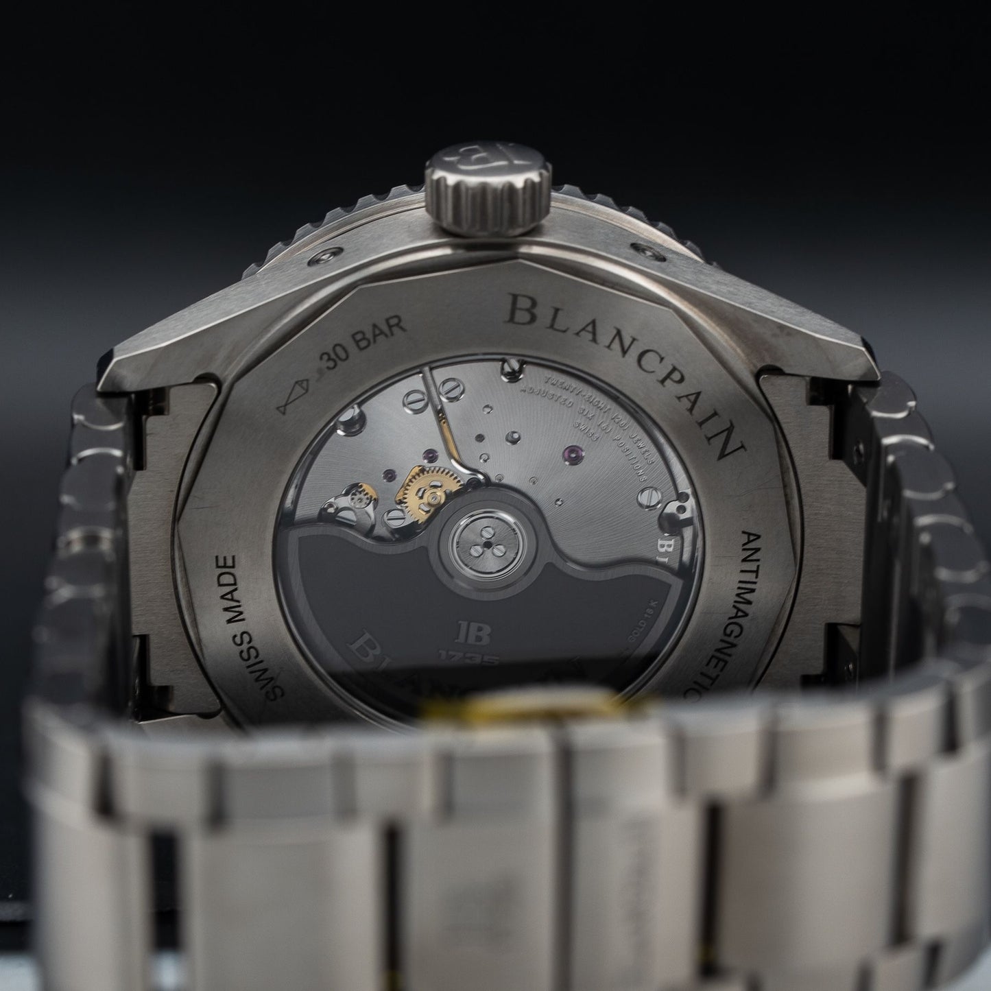 Blancpain 5054 1210 98S Fifty Fathoms Bathyscaphe Complete Calendar Titanium