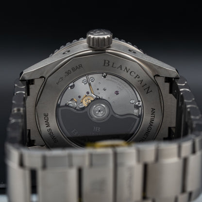 Blancpain 5054 1210 98S Fifty Fathoms Bathyscaphe Complete Calendar Titanium