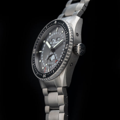Blancpain 5054 1210 98S Fifty Fathoms Bathyscaphe Complete Calendar Titanium