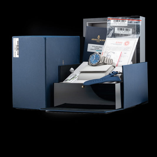 Arnold & Son 1LTAT.U01A.N001U Longitude Titanium Ocean Blue