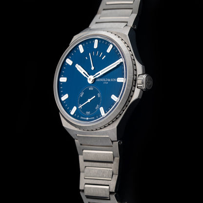 Arnold & Son 1LTAT.U01A.N001U Longitude Titanium Ocean Blue