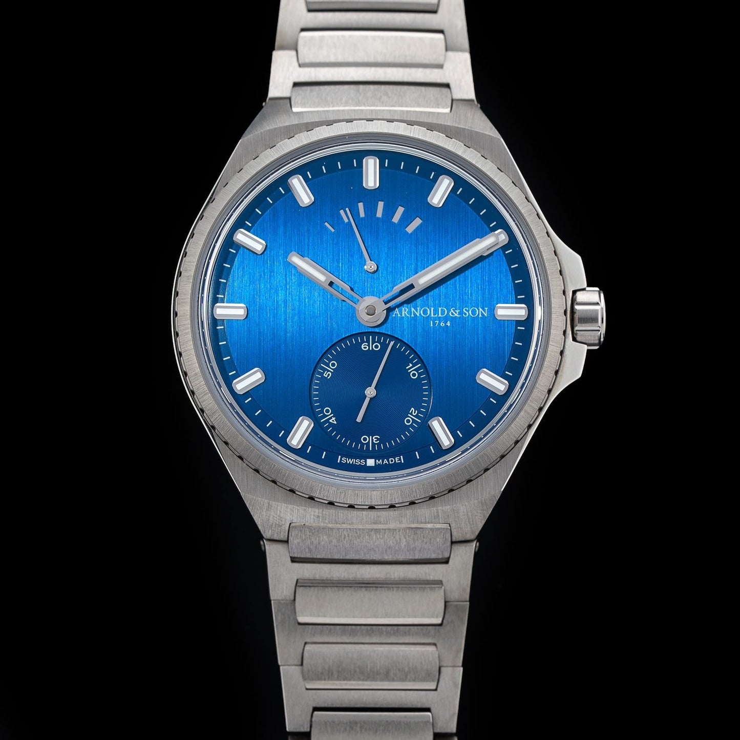Arnold & Son 1LTAT.U01A.N001U Longitude Titanium Ocean Blue