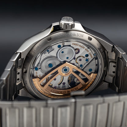 Arnold & Son 1LTAT.U01A.N001U Longitude Titanium Ocean Blue