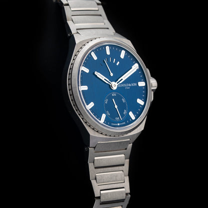 Arnold & Son 1LTAT.U01A.N001U Longitude Titanium Ocean Blue