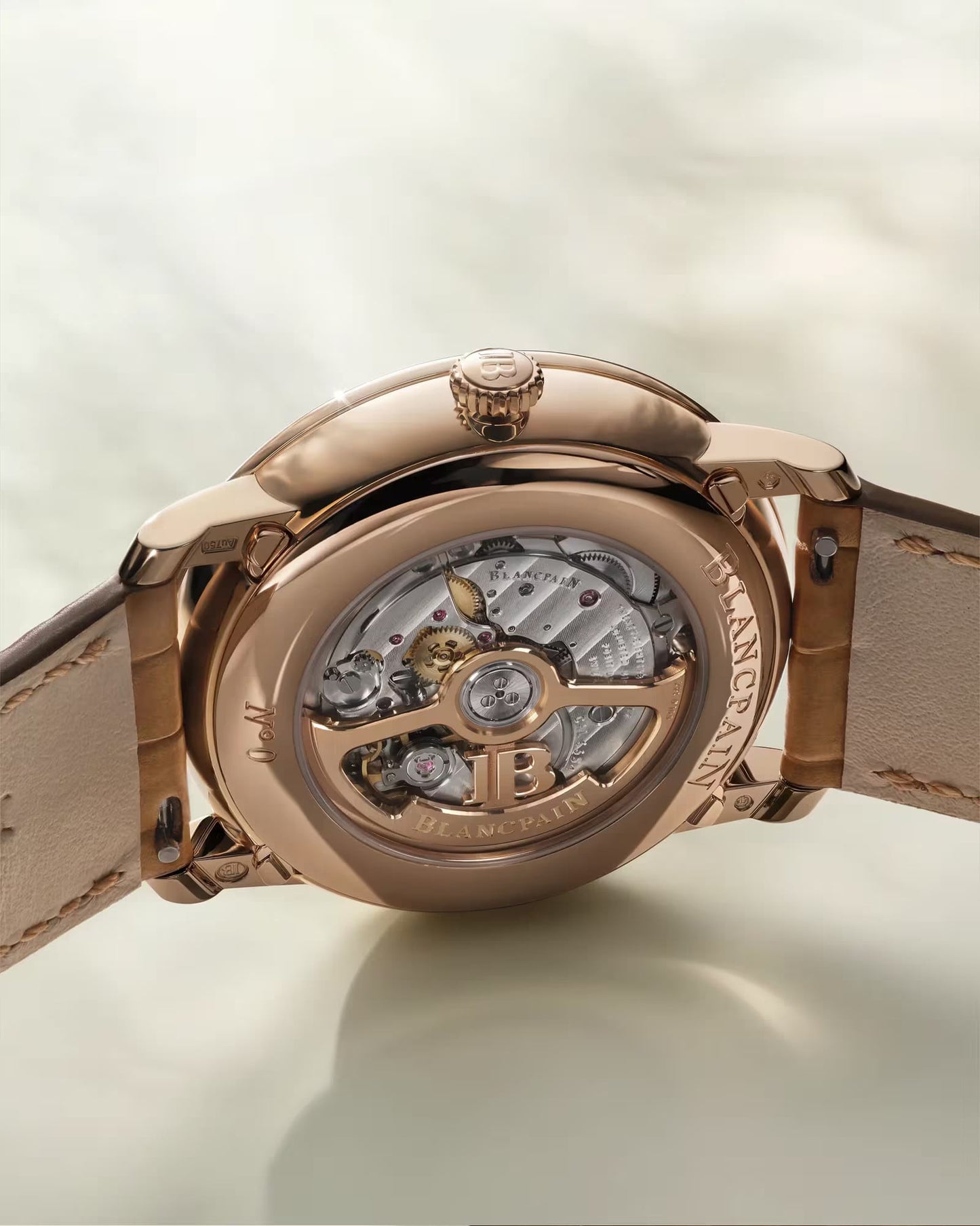 Blancpain 6654N 3642 55B Villeret Quantième Complet