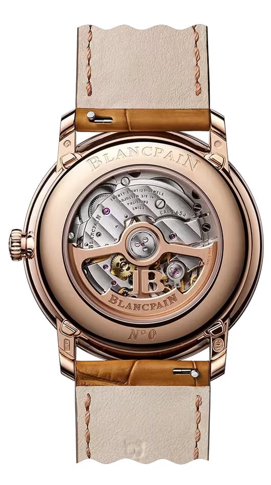 Blancpain 6654N 3642 55B Villeret Quantième Complet