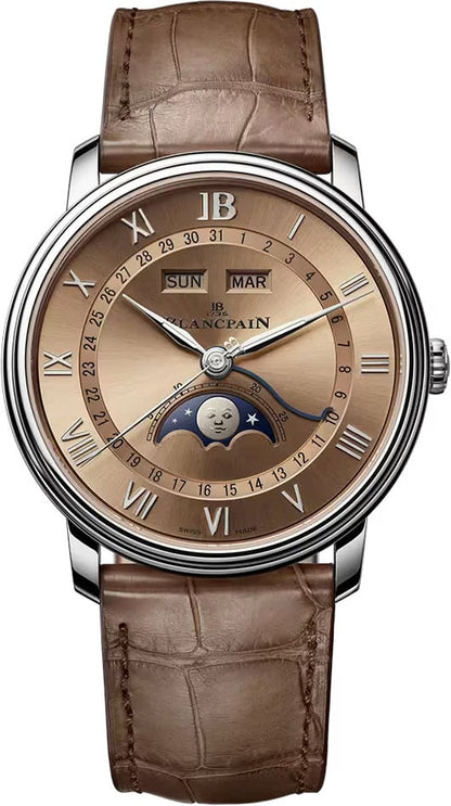 Blancpain 6654N 1146 55B Villeret Quantième Complet