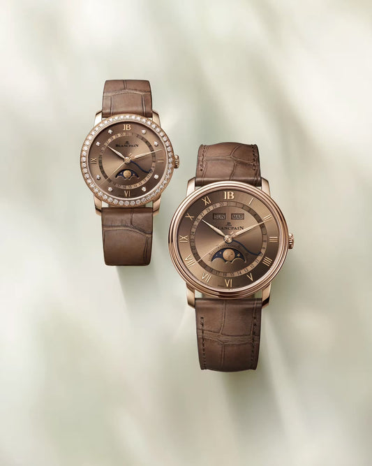 Blancpain 6654N 3646 55B Villeret Quantième Complet