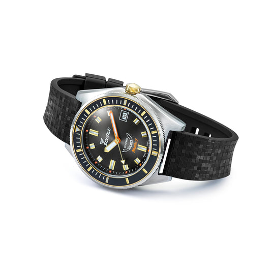Squale MATICGBKBK.MRBK Matic S Two-Tone Mosaic