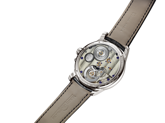 Moritz Grossmann MG-003888 Tourbillon Tremblage White Gold Salmon