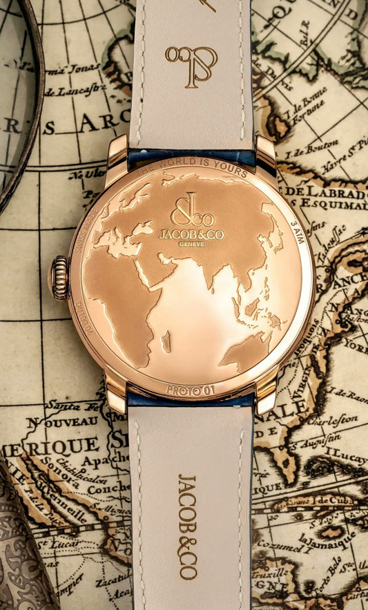 Jacob & Co. DT100.40.AA.AB.A The World Is Yours Dual Time Zone