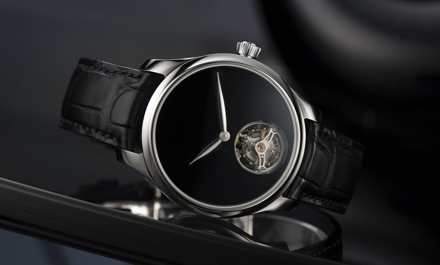 H. Moser & Cie. Endeavour Tourbillon Concept Vantablack ®
