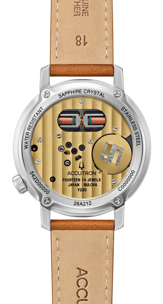 Accutron 26A212 Spaceview 314 Tuning Fork Revival Steel