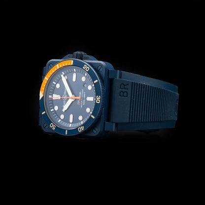 Bell & Ross BR0392-D-TR-CE/SRB Diver Tara