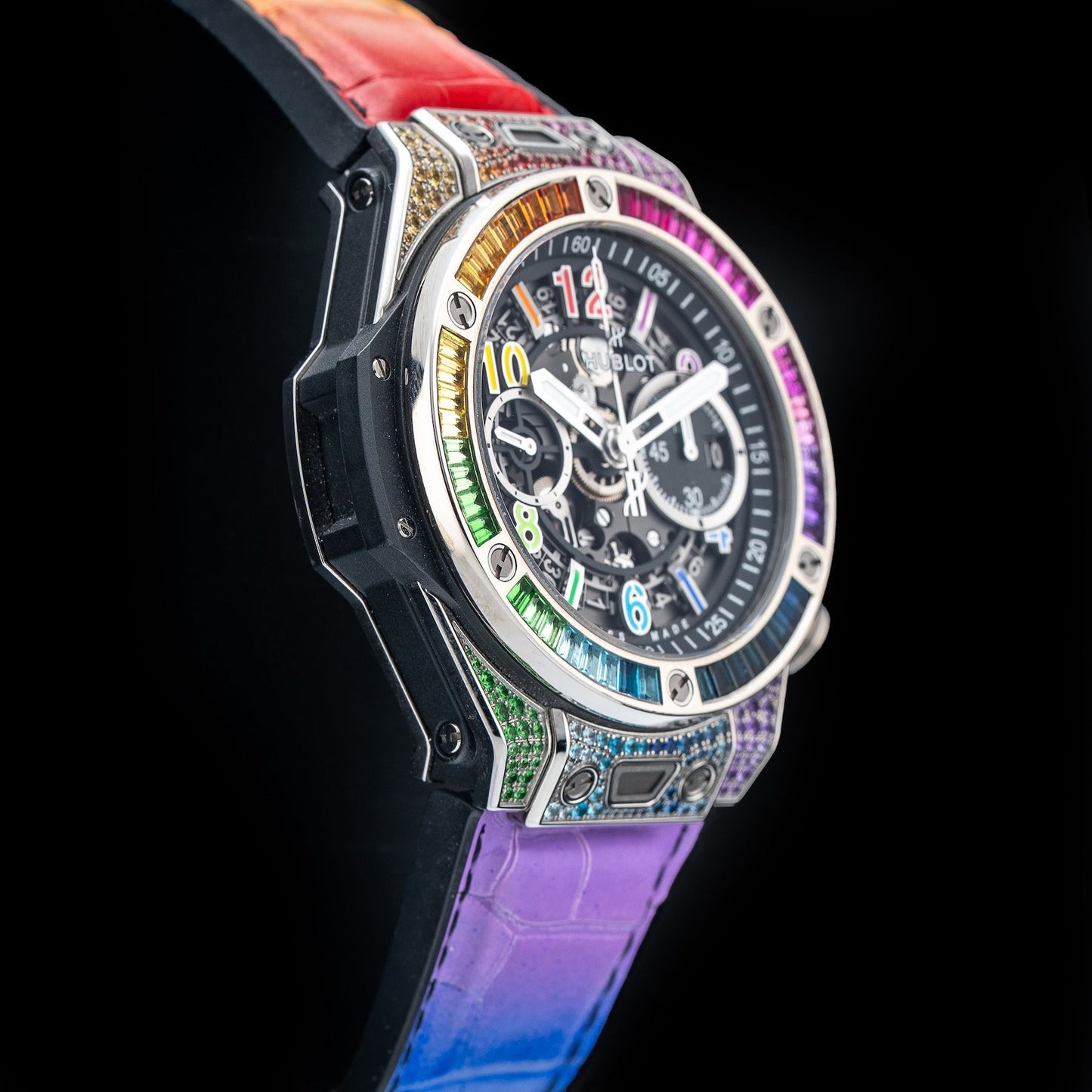 Hublot 421.NX.1117.LR.0999 Big Bang Unico Titanium Rainbow