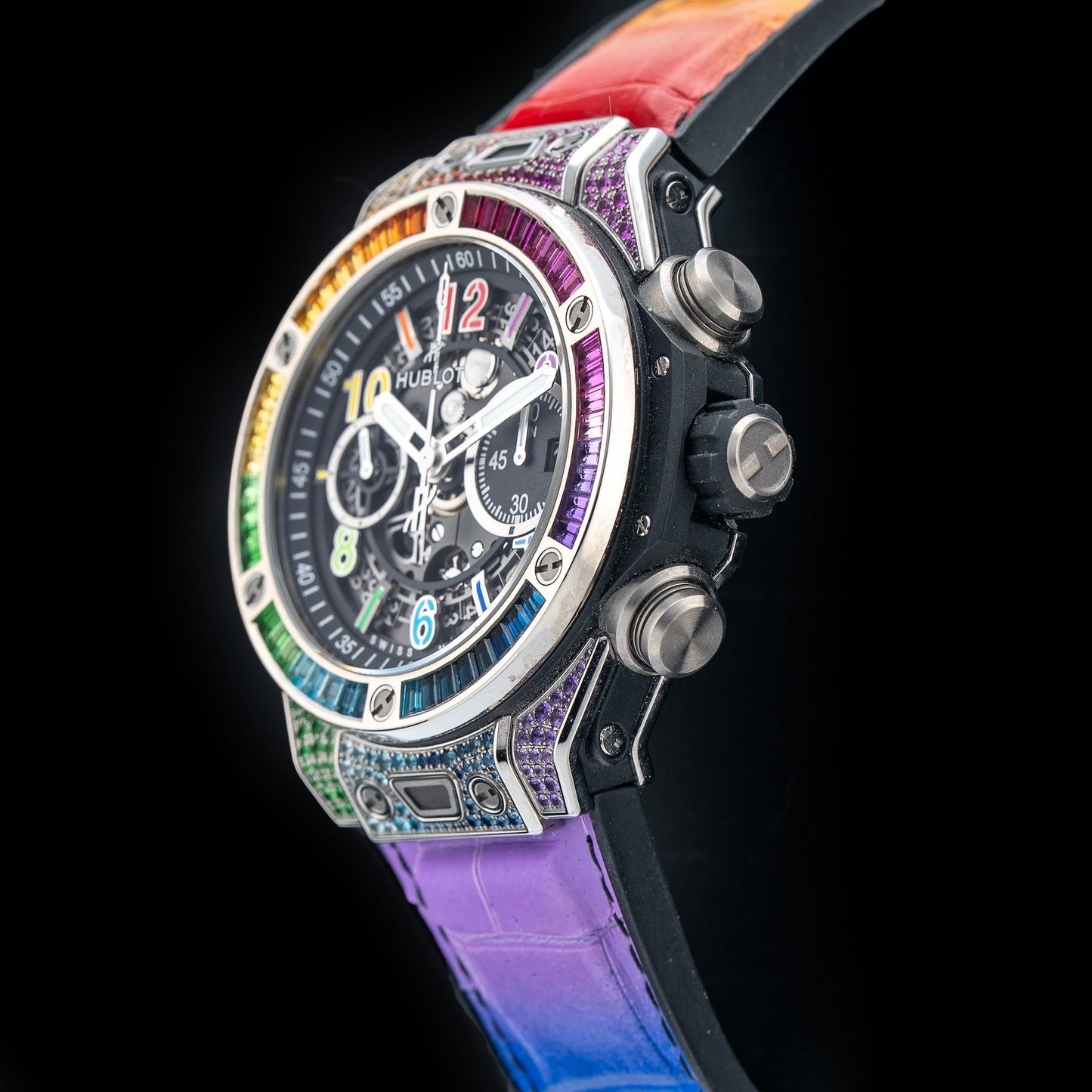 Hublot 421.NX.1117.LR.0999 Big Bang Unico Titanium Rainbow