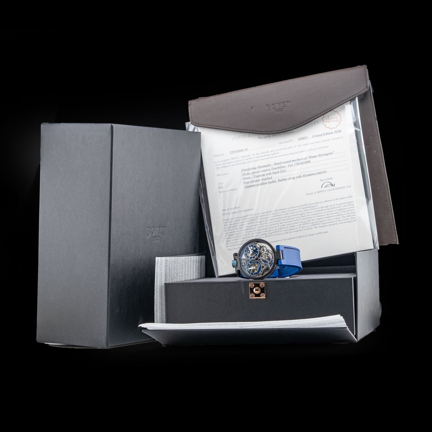 Bovet TPINS008-16 Pininfarnina Ottantasei 10 Day Tourbillon