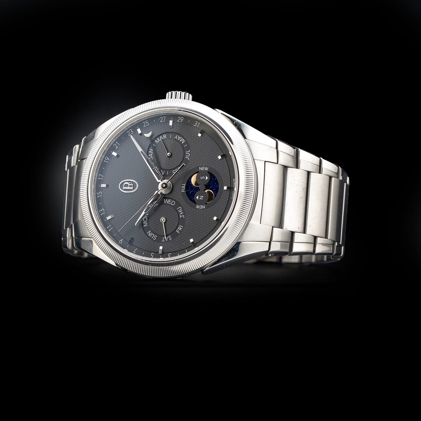 Parmigiani Fleurier PFC907-1020001-100182 Tonda PF Annual Calendar Steel