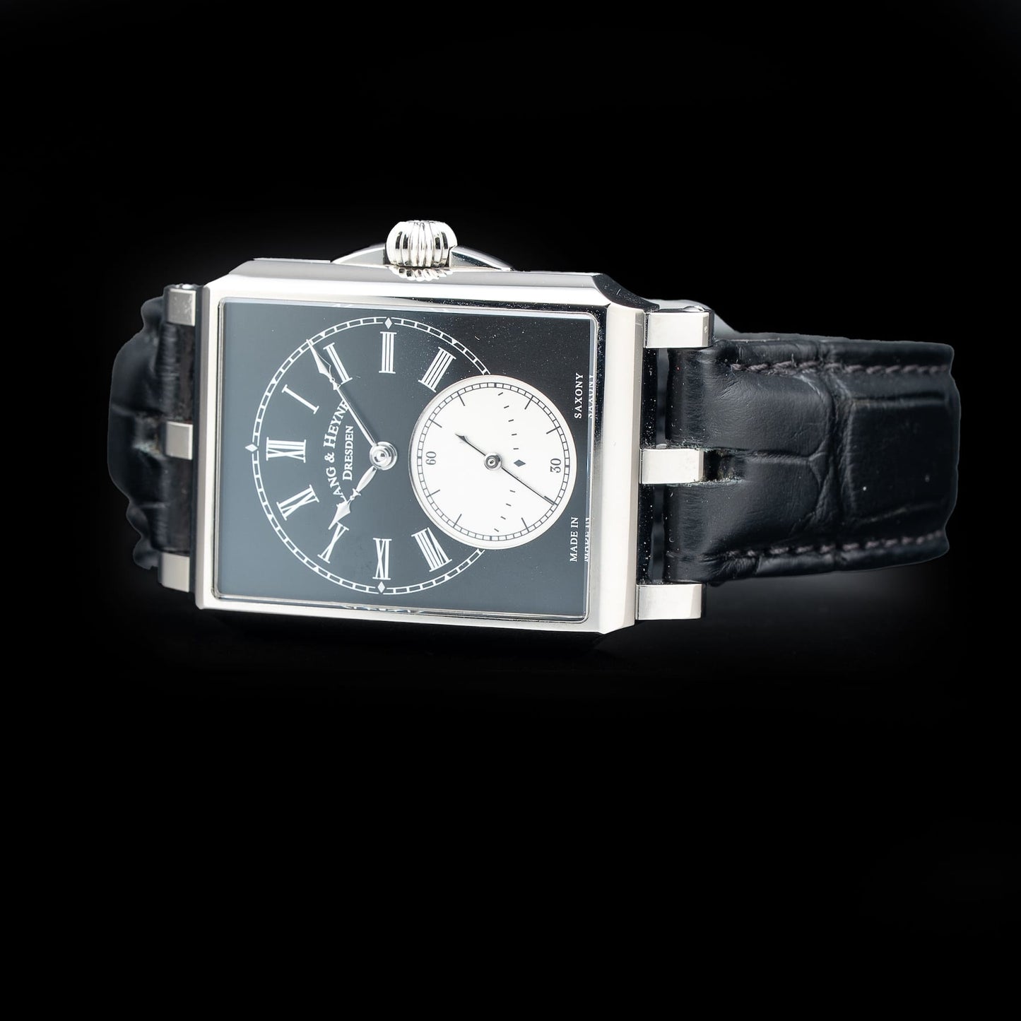 Lang & Heyne Georg Stainless Steel Black Dial