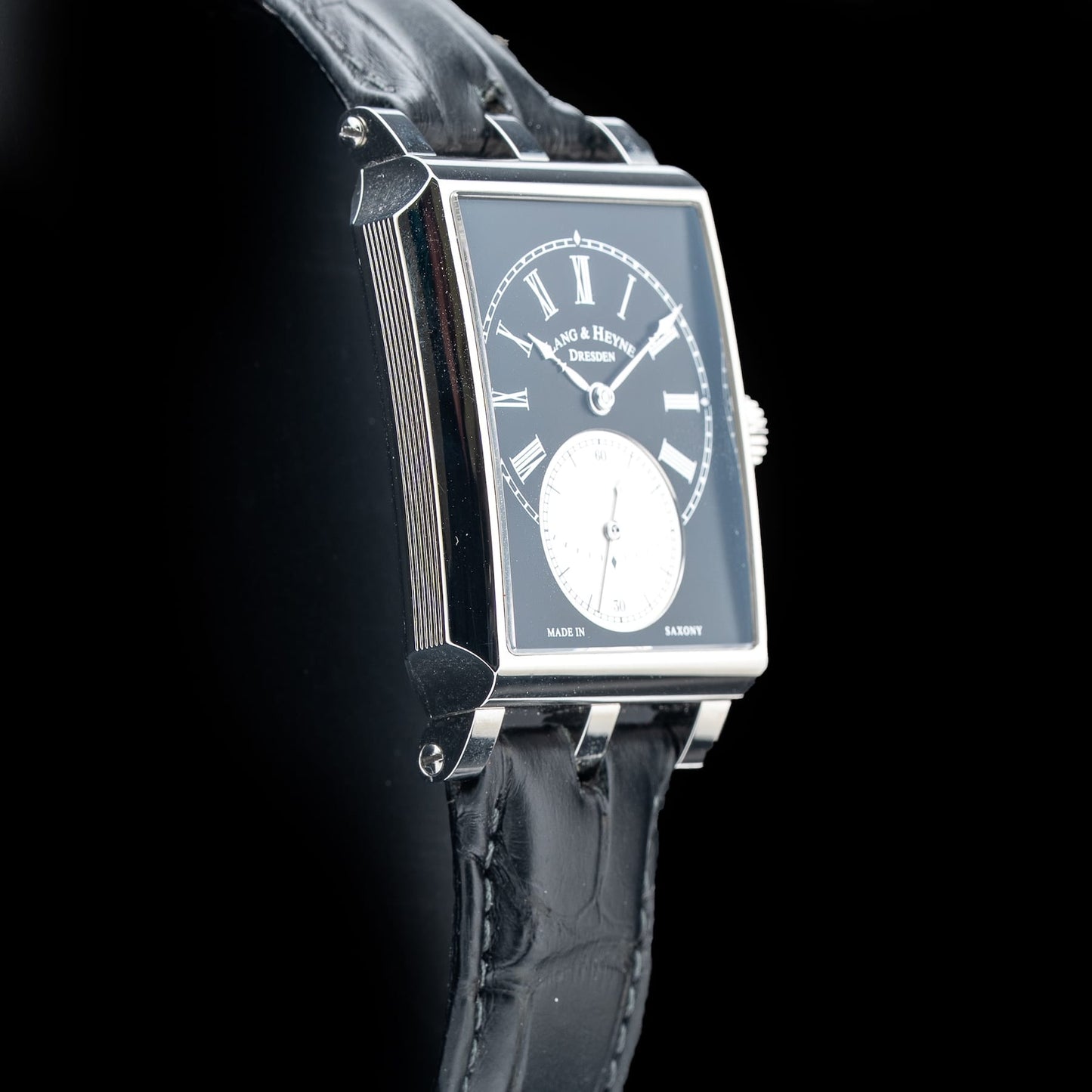 Lang & Heyne Georg Stainless Steel Black Dial