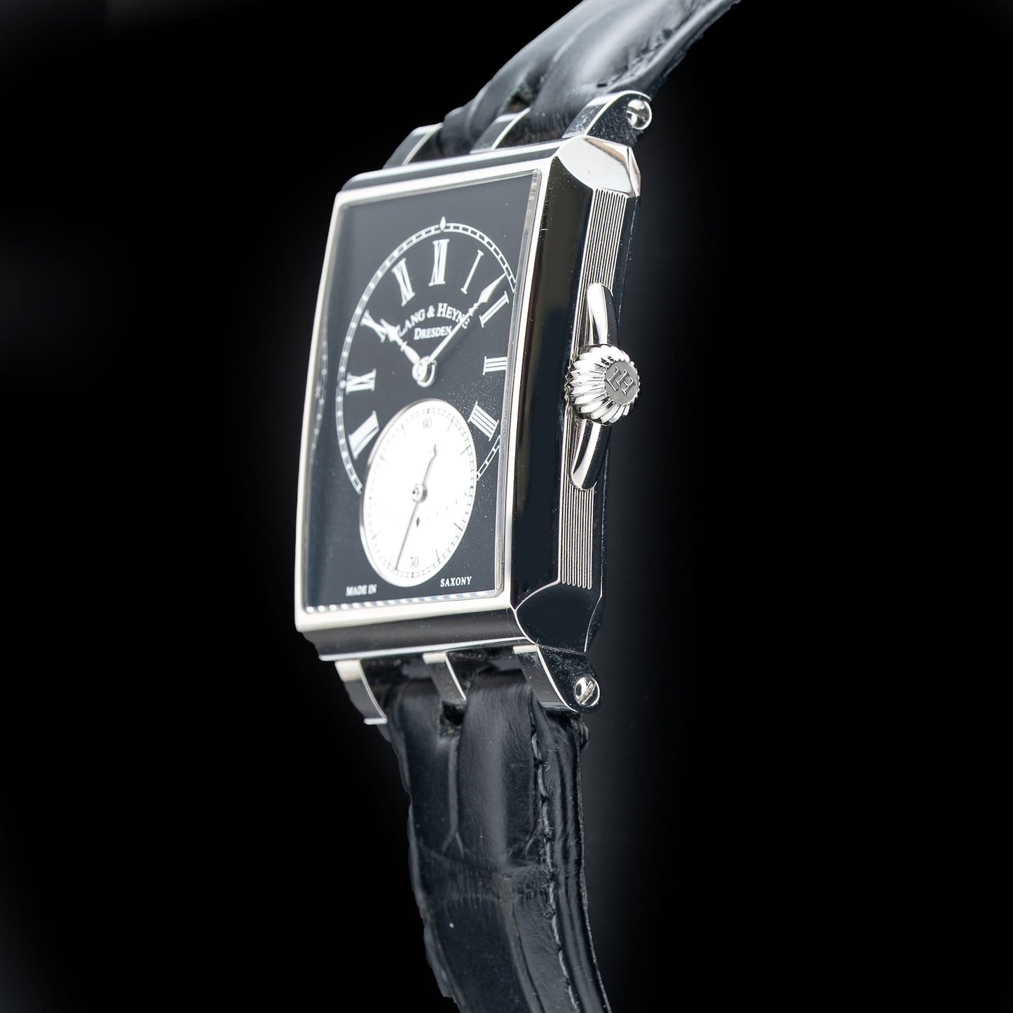 Lang & Heyne Georg Stainless Steel Black Dial