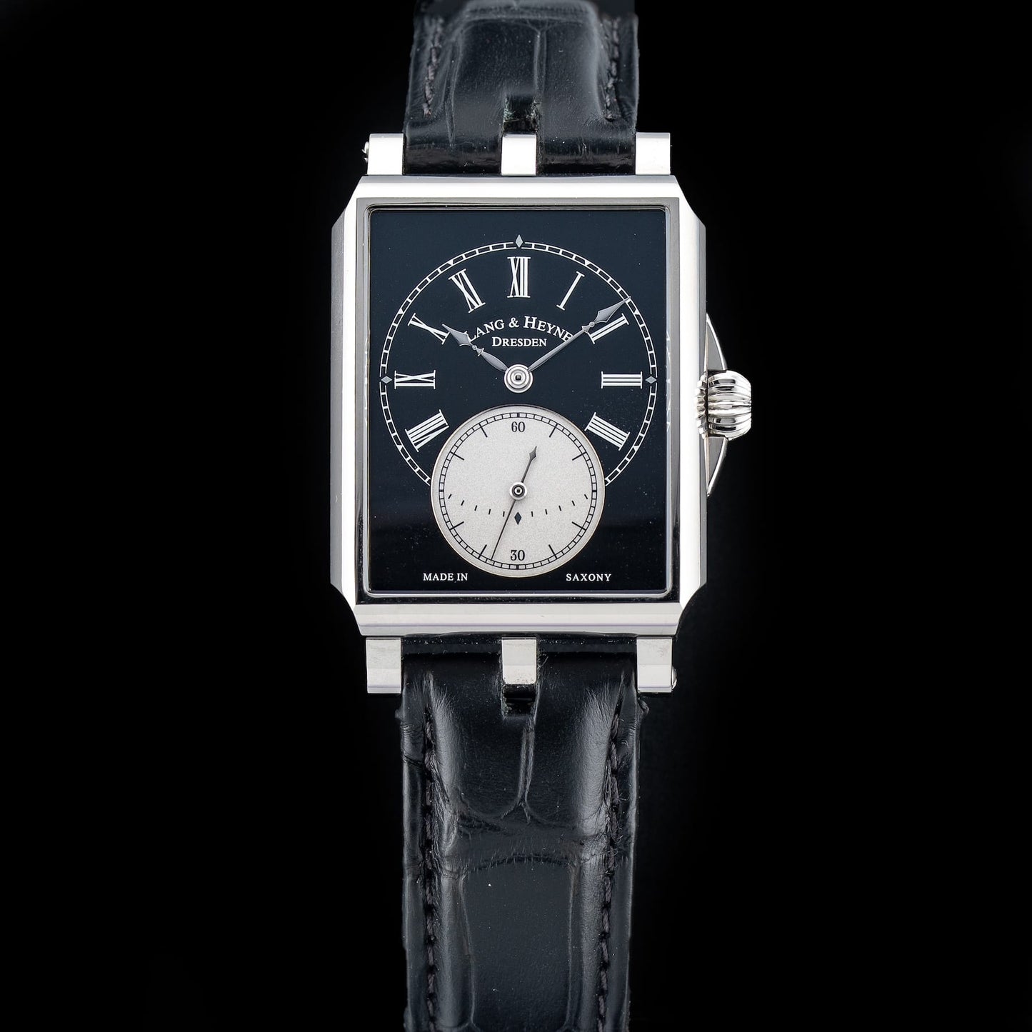 Lang & Heyne Georg Stainless Steel Black Dial