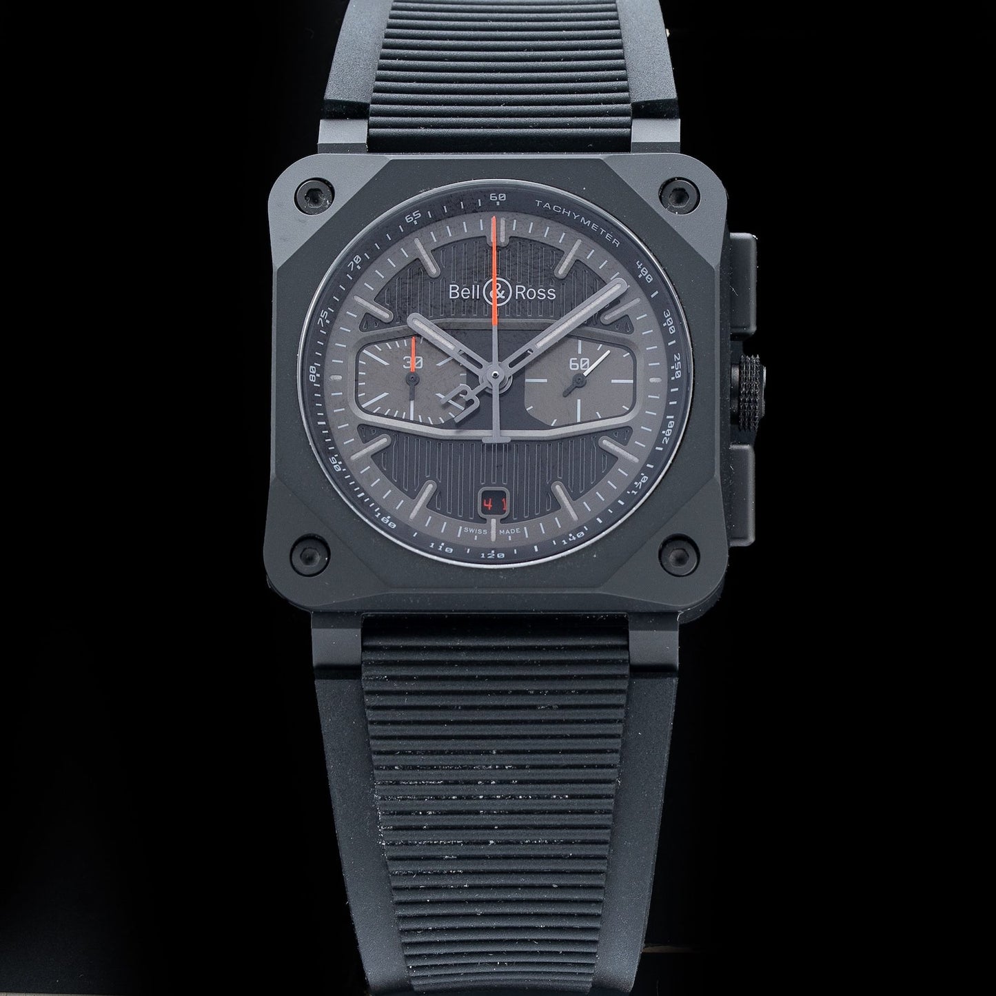 Bell & Ross BR0394-BTR-CE\/SCA Chrono Blacktrack