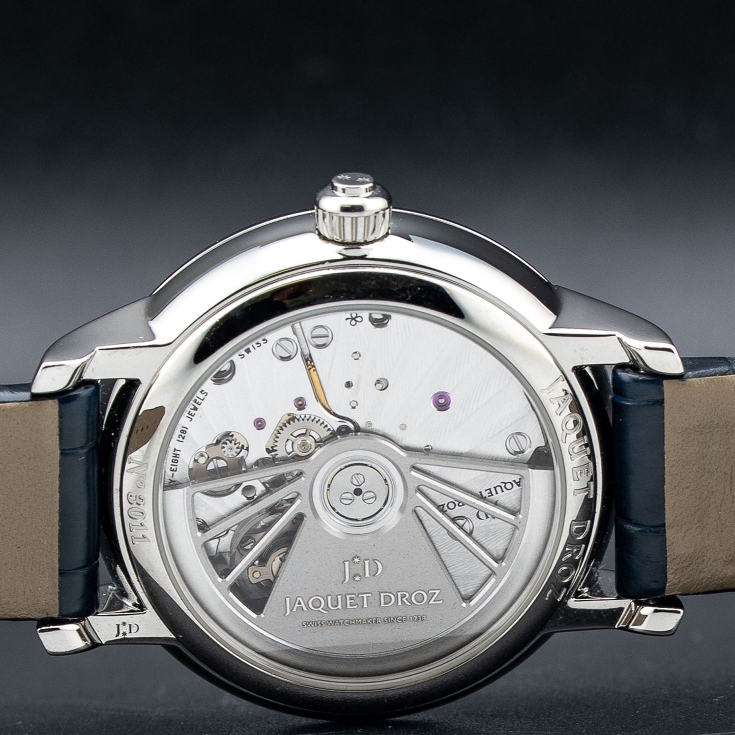Jaquet Droz Petite Heure Minute 35mm Aventurine J005000570