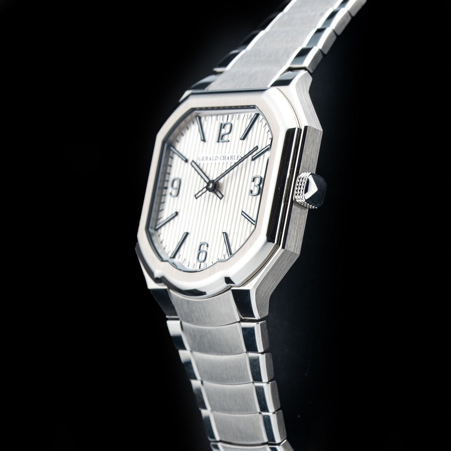 Gerald Charles ML10-A-18 Maestro 10 Silver Sunburst Dial