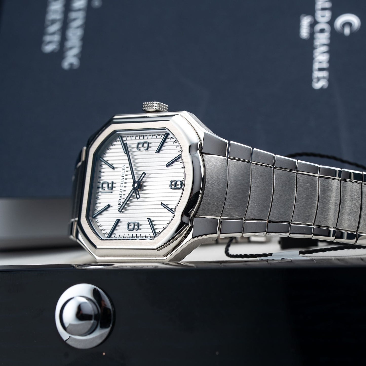 Gerald Charles ML10-A-18 Maestro 10 Silver Sunburst Dial