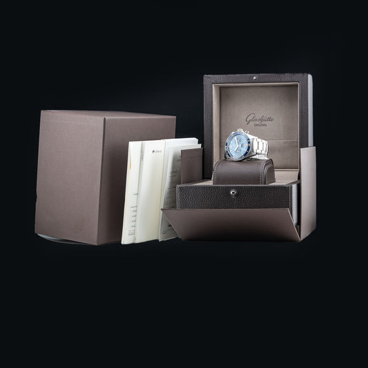 Glashütte Original 1-37-23-02-81-70 SeaQ Chronograph Blue Dial on Bracelet