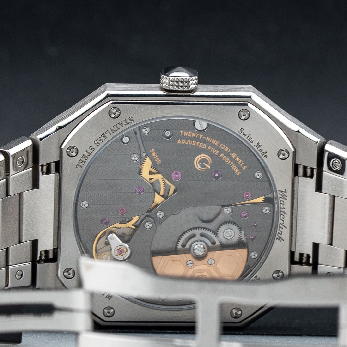 Gerald Charles ML10-A-18 Maestro 10 Silver Sunburst Dial