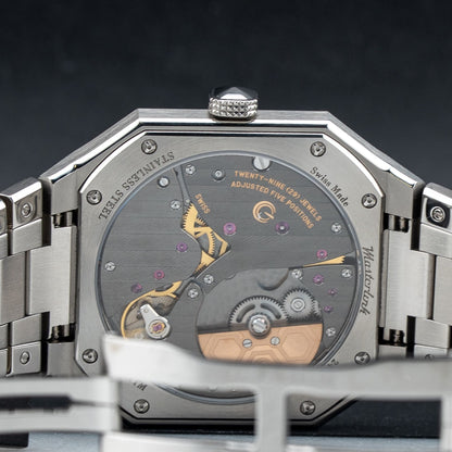 Gerald Charles ML10-A-18 Maestro 10 Silver Sunburst Dial