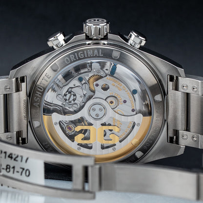 Glashütte Original 1-37-23-02-81-70 SeaQ Chronograph Blue Dial on Bracelet